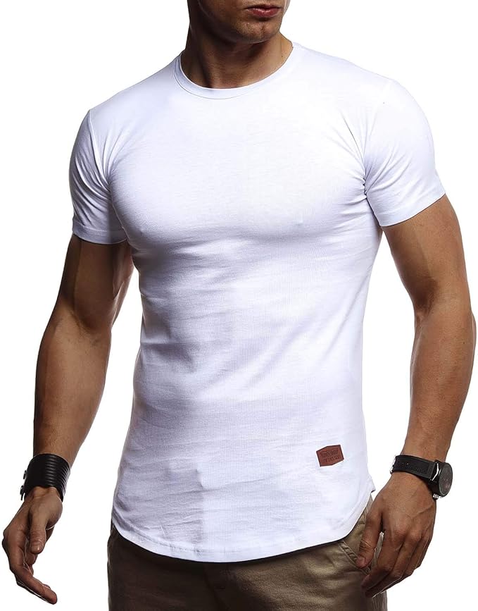 Einfaches weißes T-Shirt